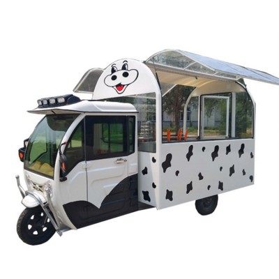 Energy Saving Used Electric Tricycle Food Cart Mobile Mobile Food Truck