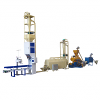 Pet Food Extruder Animal Feed Pellet Processing Machine Line Making Dog Cat Fish Bird Food